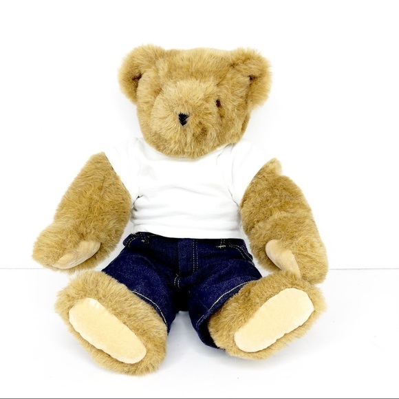 THE Vermont teddy bear Company heart love Bear - Picture 1 of 13